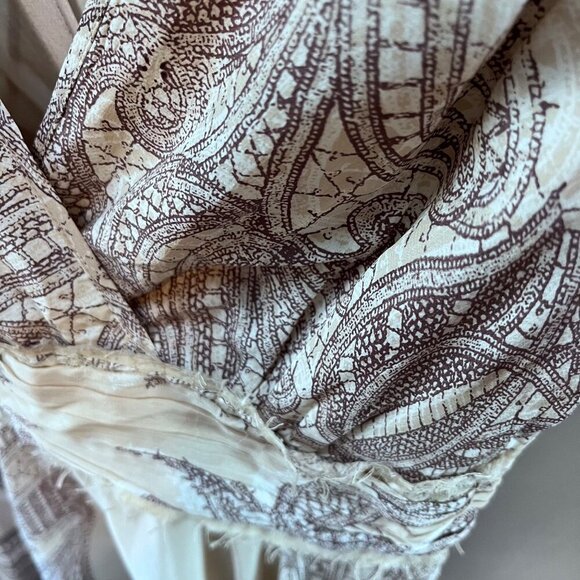 Anthropologie Yoana Baraschi Silk Dress- Size‎ 6 - Picture 5 of 7